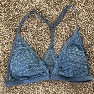 Light blue LACE bralette!! Victoria’s Secret M